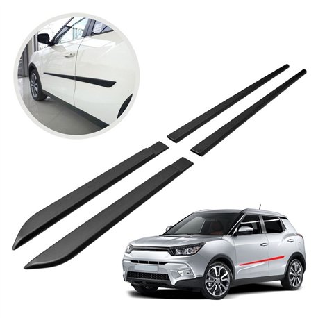 Listwy drzwi bocznych SsangYong Tivoli I XK 2015-2025 Kompozyt PURowy PU