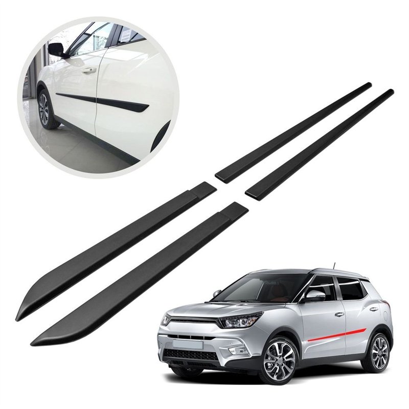 Listwy drzwi bocznych SsangYong Tivoli I XK 2015-2025 Kompozyt PURowy PU