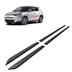 Listwy drzwi bocznych SsangYong Tivoli I XK 2015-2025 Kompozyt PURowy PU