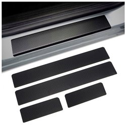 Sill trims for Renault Clio Hatchback V RJA/BJA BF/B7 2019-2025 carbon-sty
