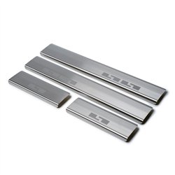 Sill trims for Volkswagen VW T-Roc I A11/D11 5D 2017-2025 steel brushed