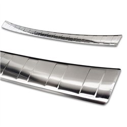 Rear bumper trim for Toyota RAV4 (XA50) 2019-2026 | Silver steel