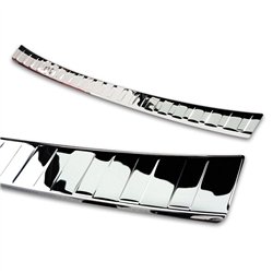 Rear bumper trim for Toyota RAV4 (XA50) 2019-2026 | Chrome steel