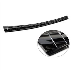 Rear bumper trim for Toyota RAV4 (XA50) 2019-2026 | Black chrome steel