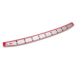 Rear bumper trim for Volvo V90 Station Wagon II V542 P 2016-2025 steel