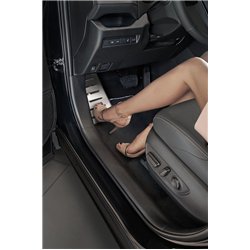 Footrest plate for Toyota RAV4 (XA50) 2019-2026 | Silver steel
