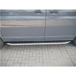 Side steps for Audi Q5 II FY 80A 2017-2024 NS002 Aluminum Plastic