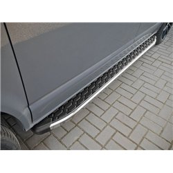 Stopnie boczne do Audi Q5 II 2017-2024 NS002 Aluminium plastik