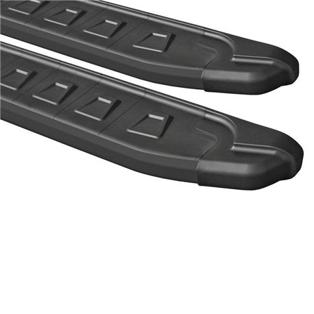 Side steps for Audi Q5 II FY 80A 2017-2024 NS003 Black Aluminum Plastic