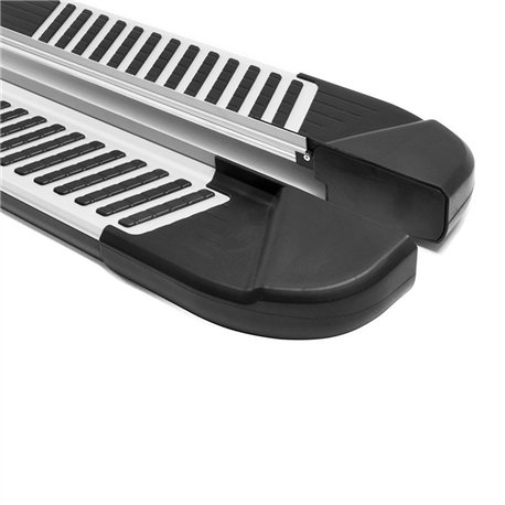 Side steps for Audi Q5 II FY 80A 2017-2024 PY001 Aluminum Plastic