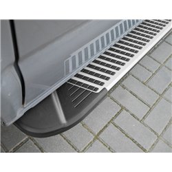 Stopnie boczne do Audi Q5 II 2017-2024 PY001 Aluminium plastik