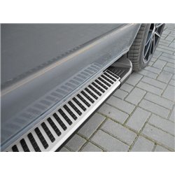 Stopnie boczne do Audi Q5 II 2017-2024 PY001 Aluminium plastik