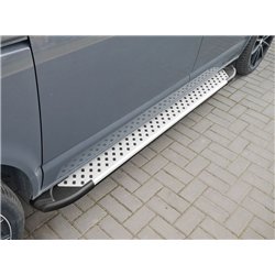 Stopnie boczne do Toyota RAV4 2019-2026 | AB004 Aluminium plastik