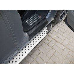 Stopnie boczne do Toyota RAV4 2019-2026 | AB004 Aluminium plastik