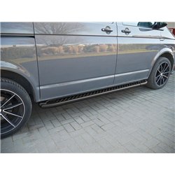 Stopnie boczne do Toyota RAV4 2019-2026 | AB005 Aluminium plastik
