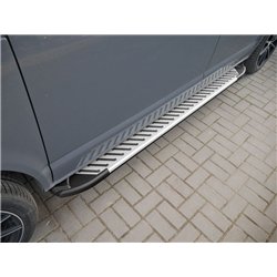 Stopnie boczne do Toyota RAV4 2019-2026 | AB007 Aluminium plastik