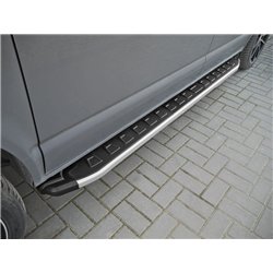 Stopnie boczne do Toyota RAV4 2019-2026 | NS001 Aluminium plastik