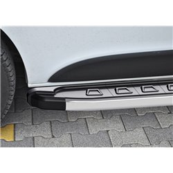 Stopnie boczne do Toyota RAV4 2019-2026 | NS001 Aluminium plastik