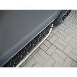 Stopnie boczne do Toyota RAV4 2019-2026 | NS002 Aluminium plastik