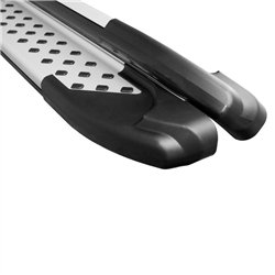 Side steps for Mazda CX-5 II KF 2017-2024 AB004 Aluminum Plastic