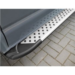 Stopnie boczne do Mazda CX-5 II 2017-2024 | Aluminium plastik