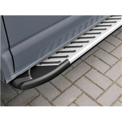 Stopnie boczne do Mazda CX-5 II 2017-2024 | Aluminium plastik