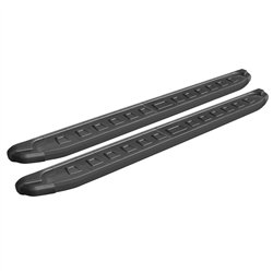 Side steps for Mazda CX-5 II (KF) 2017-2024 | NS003 Black Aluminum Plastic