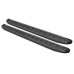Side steps for Mazda CX-5 II (KF) 2017-2024 | NS003 Black Aluminum Plastic