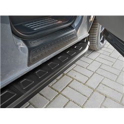 Side steps for Mazda CX-5 II (KF) 2017-2024 | NS003 Black Aluminum Plastic