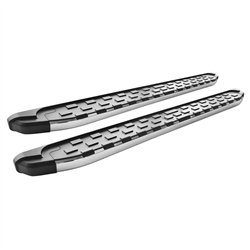 Side steps for Mazda CX-5 II KF 2017-2024 NS005 Aluminum Plastic