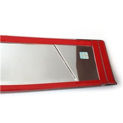 Rear bumper trim for Volvo V90 Station Wagon II V542 P 2016-2025 steel