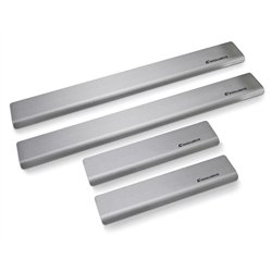 Sill trims for Volvo V90 Station Wagon II V542 P 2016-2025 Silver steel