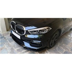 Front splitter for BMW 1 Series Hatchback (F40) 2019-2024 | Black ABS