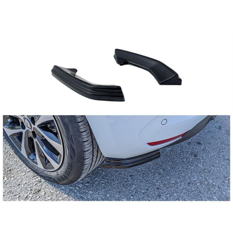 Rear bumper lip for Renault Clio Hatchback V RJA/BJA BF/B7 2019-2025 ABS