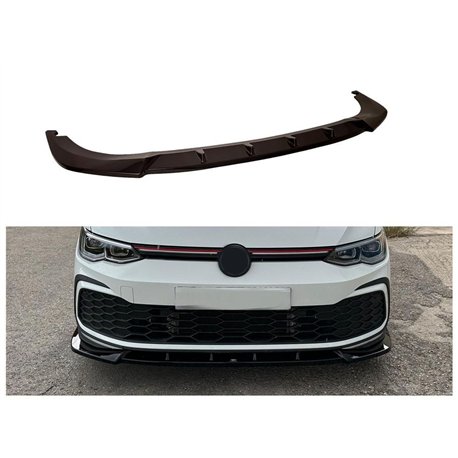 Front splitter for Volkswagen VW Golf Hatchback VIII CD GTI 5D PRE-FL 2020-