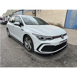 Front splitter for Volkswagen VW Golf Hatchback VIII CD GTI 5D PRE-FL 2020-