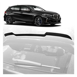 Roof spoiler cover for BMW 1 Series Hatchback (F40) 2019-2024 | Black ABS