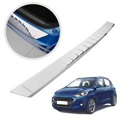 Rear bumper trim for Hyundai i10 Hatchback III AC3 2020-2025 Chrome steel