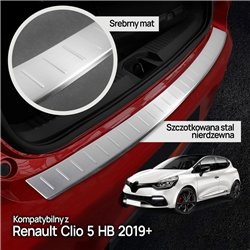 Rear bumper trim for Renault Clio Hatchback V RJA/BJA BF/B7 2019-2025 stee