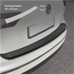 Rear bumper trim for SsangYong Torres I (J100/U100) 2022-2025 | Black ABS