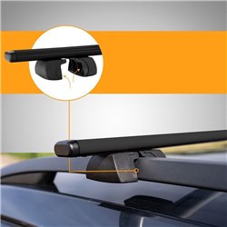 Roof rack for Volkswagen VW T-Roc I A11/D11 5D 2017-2025 Solidbar BLT Stee