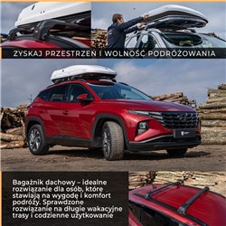 Bagażnik dachowy do Mazda CX-5 III KM 2025- Aluminium plas