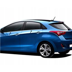 Listwy pod szyby boczne Hyundai i30 Hatchback I FD/FDH 5D 2007-2012 stal