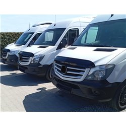 Bonnet guard for Mercedes Sprinter (W906 | NCV3) FL 2013-2018 Black ABS