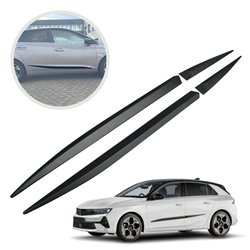 Listwy drzwi bocznych Opel Astra Hatchback L C02 5D 2022- Kompozyt PURow