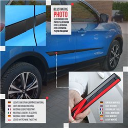 Listwy drzwi bocznych Opel Astra Hatchback L C02 5D 2022- Kompozyt PURow