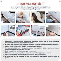 Listwy drzwi bocznych Opel Astra Electric Hatchback III C02 5D 2022-2026