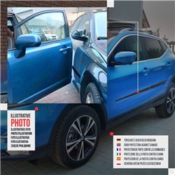 Listwy drzwi bocznych JAC J7 Plus Liftback I YAO 2022- Kompozyt PURowy P