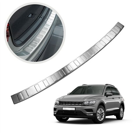 Listwa tylnego zderzaka Volkswagen VW Tiguan II AD1/BW 2016-2024 stal