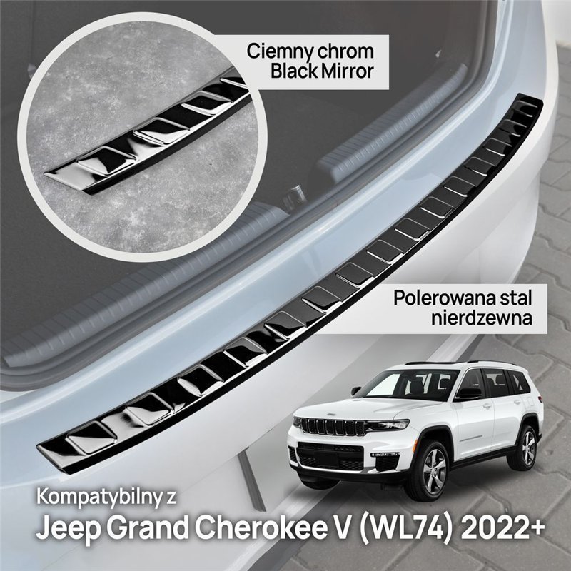 Listwa tylnego zderzaka do Jeep Grand Cherokee V 2022- | stal